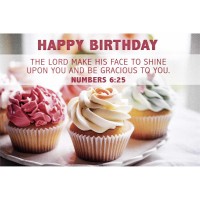 24pk -Itty Bitty Card Happy Birthday The Lord - (Pack of 24) 24pk -Itty Bitty Card Happy Birthday The Lord - (Pack of 24)