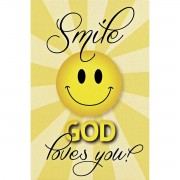 24pk -Itty Bitty Card Smile God Loves You - (Pack of 24)