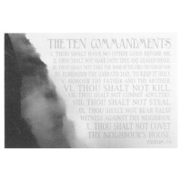 24pk -Bookmark Itty Bitty Blessings THE TEN COMMANDMENTS - (Pack of 24)
