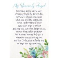 24pk -Bookmark Itty Bitty Blessings MY HEAVENLY ANGEL 2X3 - (Pack of 24)