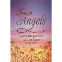24pk -Bookmark Itty Bitty Blessings FOREVER IN MY HEART 2X3 - (Pack of 24)