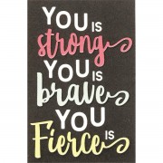 24pk -Itty Bitty Blessings STRONG,BRAVE,FIERCE PAPER 2X3 - (Pack of 24) 24pk -Itty Bitty Blessings STRONG,BRAVE,FIERCE PAPER 2X3 - (Pack of 24)