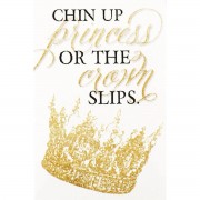 24pk -Itty Bitty Blessings CHIN UP PRINCESS PAPER 2X3 - (Pack of 24) 24pk -Itty Bitty Blessings CHIN UP PRINCESS PAPER 2X3 - (Pack of 24)