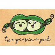 24pk -Itty Bitty Blessings TWO PEAS IN A POD PAPER 2X3 - (Pack of 24) 24pk -Itty Bitty Blessings TWO PEAS IN A POD PAPER 2X3 - (Pack of 24)