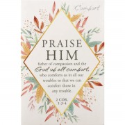 24pk -Bookmark Itty Bitty Blessings COMFORT 2 Corinthians 1:3-4 2X3 - (Pack of 24) 24pk -Bookmark Itty Bitty Blessings COMFORT 2 Corinthians 1:3-4 2X3 - (Pack of 24)