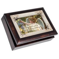 Angel In The Garden Musical Box