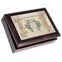 MUSIC BOX ITALIAN AUNT WOODGRAIN