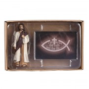 2pk -Jesus Figurine Card I Am The Way - (Pack of 2) 2pk -Jesus Figurine Card I Am The Way - (Pack of 2)