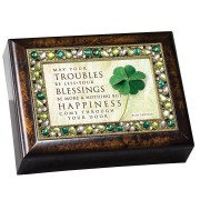 May Your Troubles Musical Keepsake Box May Your Troubles Musical Keepsake Box