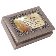 For I Know the Plans Jeweled Musical Box