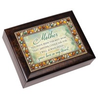 The Best Mom Jeweled Musical Box