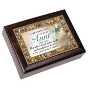 Aunt Jeweled Musical Keepsake Box