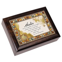Sister Jeweled Musical Keepsake Box