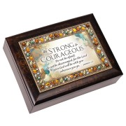 Be Strong Jeweled Musical Keepsake Box Be Strong Jeweled Musical Keepsake Box