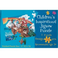 6pk -Noah's Ark 24 Piece Jigsaw Puzzle - Pack of 6