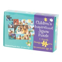 6pk -PUZL LIFE OF JESUS PAPER 11" - Pack of 6
