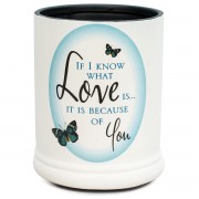 LOVE JAR CANDLE WARMER