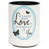 LOVE JAR CANDLE WARMER