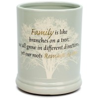 Family Is Like Branches Candle Jar Warm