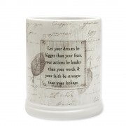Let Your Dreams Be Bigger Candle Warmer Let Your Dreams Be Bigger Candle Warmer
