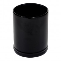 Solid Black Jar Candle Warmer
