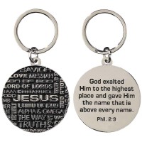 6pk -Names Of Jesus Keyring - Pack of 6