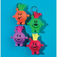 36pk -KEYCHAIN MOODY MATES SMILE - Pack of 36