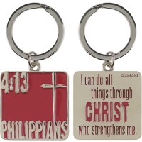 6pk -KEYRING I CAN DO ALL PHIL 4.:13 METAL - Pack of 6 6pk -KEYRING I CAN DO ALL PHIL 4.:13 METAL - Pack of 6