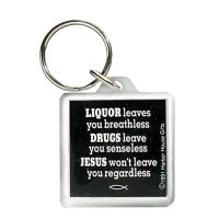 6pk -KEYRING-ACRYL-BLK-LIQUOR/YOU - Pack of 6 6pk -KEYRING-ACRYL-BLK-LIQUOR/YOU - Pack of 6