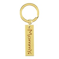 6pk -KEYRING MOMMY GOLD ZINC AL - Pack of 6 6pk -KEYRING MOMMY GOLD ZINC AL - Pack of 6