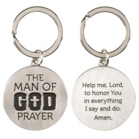 6pk -KEYRING MAN OF GOD ZINC AL - Pack of 6 6pk -KEYRING MAN OF GOD ZINC AL - Pack of 6