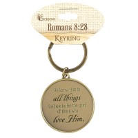6pk -Keyring All Things Work Rom.8:28 - Pack of 6 6pk -Keyring All Things Work Rom.8:28 - Pack of 6
