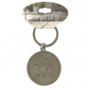 6pk -Keyring As For Me & My House Josh. 24:15 - Pack of 6