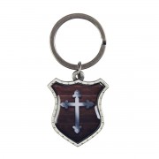 6pk -Keyring Shield Psalm 91 Eagle - Pack of 6