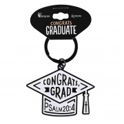 6pk -Keyring Congrats Grad Psalm 20:4 - Pack of 6