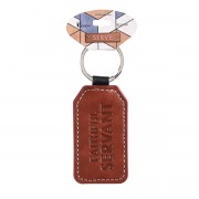 6pk -Keyring Faithful Servant Faux Leather - Pack of 6