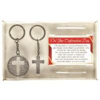 2pk -KEYCHAIN GIFT ON YOUR CONFIRMATION MT - (Pack of 2)