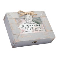 Locket Music Box Amazing Friend Grey Locket Music Box Amazing Friend Grey