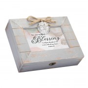 Locket Music Box Blessing Ps.9:1 Grey Locket Music Box Blessing Ps.9:1 Grey