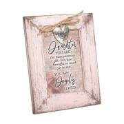 2pk -Daughter Tabletop Wood Photo Frame - (Pack of 2) 2pk -Daughter Tabletop Wood Photo Frame - (Pack of 2)