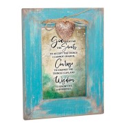 2pk -Serenity Prayer Tabletop Wood Photo Fram - (Pack of 2) 2pk -Serenity Prayer Tabletop Wood Photo Fram - (Pack of 2)