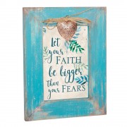 2pk -LET FAITH BE BIGGER THAN FEARS - (Pack of 2) 2pk -LET FAITH BE BIGGER THAN FEARS - (Pack of 2)