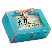 Faith Makes All Petite Musical Box
