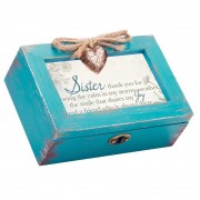 Sister Thank You Petite Musical Box