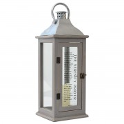 Lantern Serenity Prayer Large Gray Lantern Serenity Prayer Large Gray