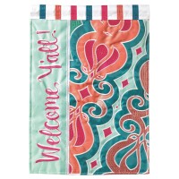 2pk -Flag Welcome Yall 29x42 - (Pack of 2)