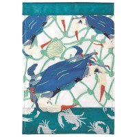 2pk -Flag Blue Crab Polyester 29x42 - (Pack of 2)