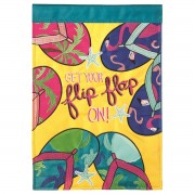 2pk -Flag Get Your Flop On Polyester 29x42 - (Pack of 2)