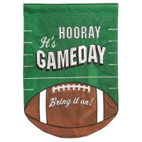 2pk -Flag Football Gameday Polyester 29x42 - (Pack of 2)