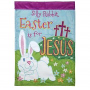 2pk -Flag Silly Rabbit Polyester 29x42 - (Pack of 2)
